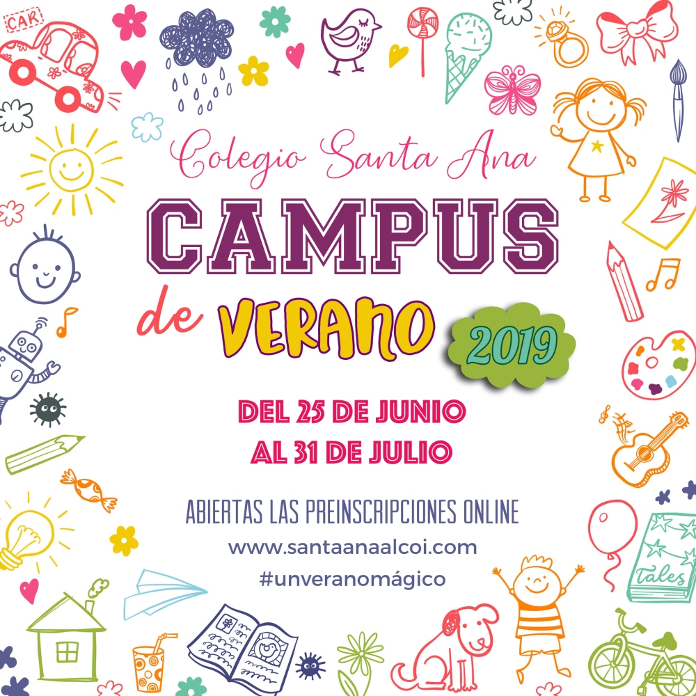 Campus de Verano 2019: preinscripción ONLINE ya disponible